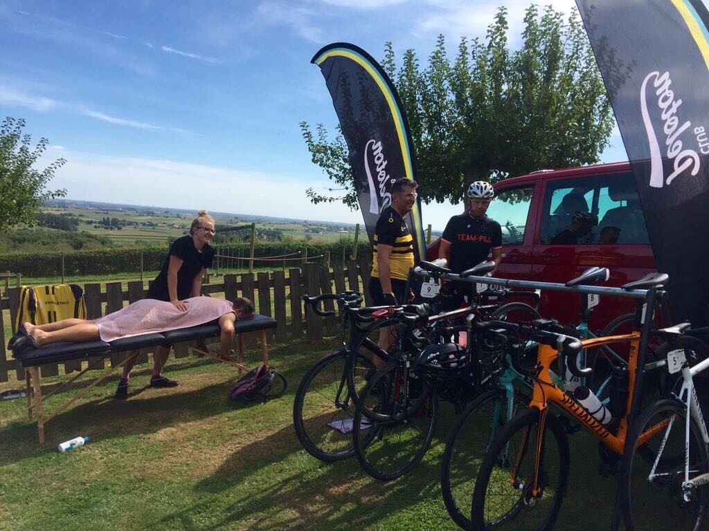 Lunch Stop somewhere in Belgium on day 2!