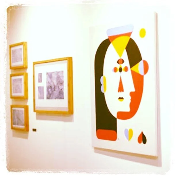 Four Aquatint and Drypoint Etchings by Depoe and Painting by Remed