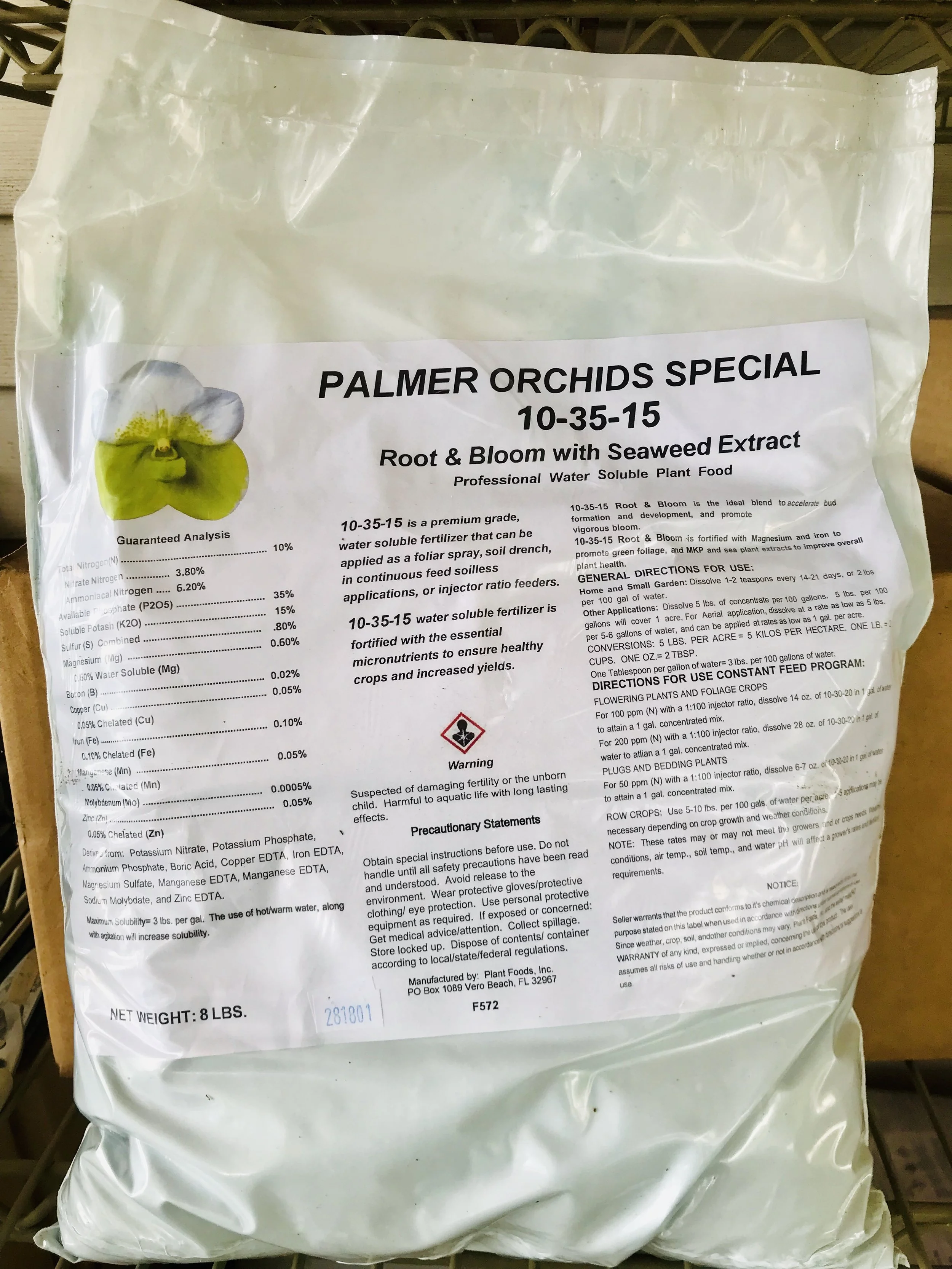 Palmer Orchids Root and Bloom Plus Seaweed Extract