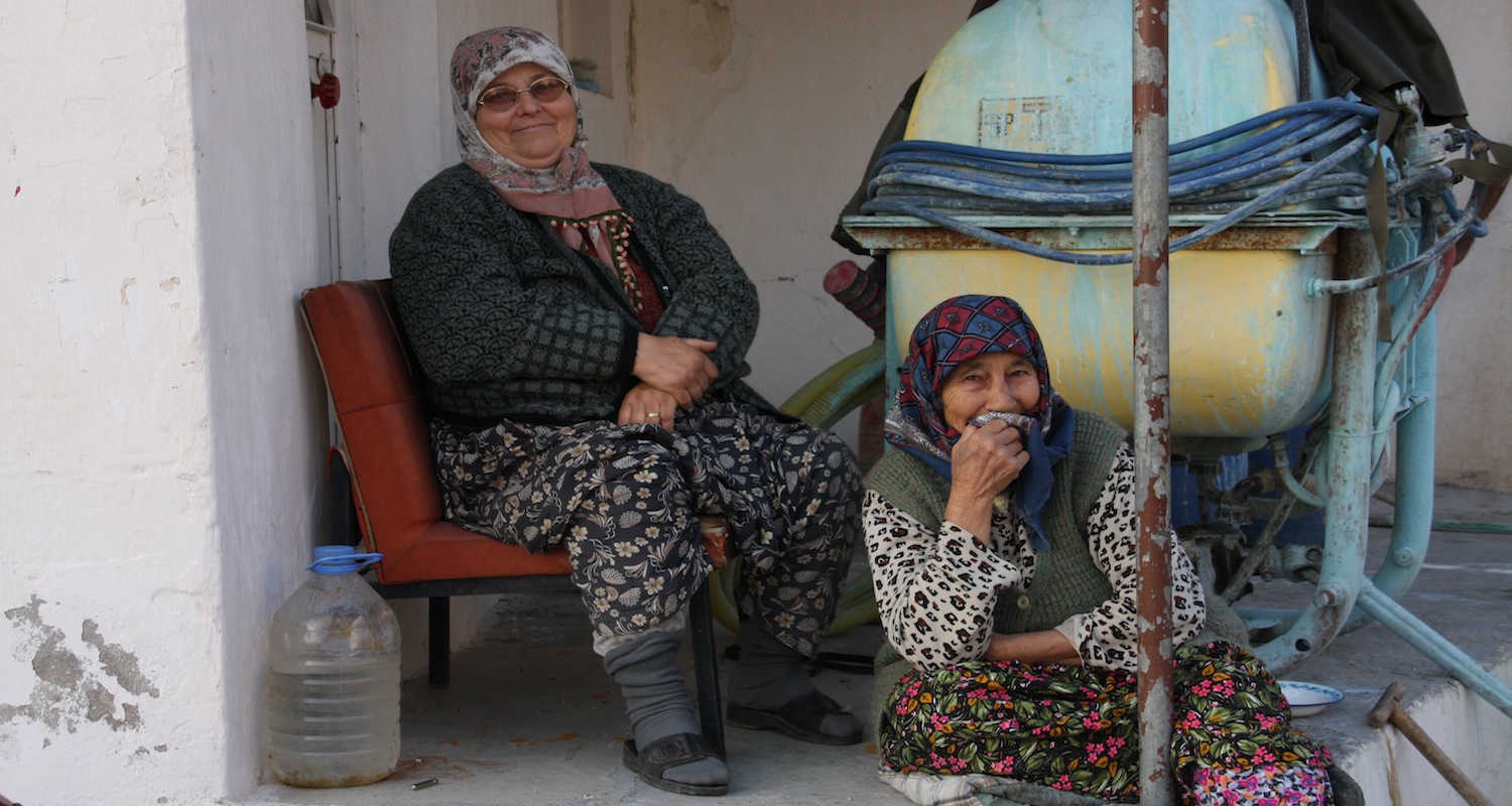 Dan Blanton, a member of Cincinnati Christian University'study-tour to central Turkey in 2009, captured this exquisite image. While first impressions can appear guarded, rural residents are quick to extend hospitality.