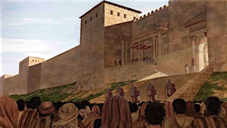 Balage Balogh’s reconstruction of “Ecce Homo,” found in James Tabor’s book, The Jesus Dynasty (2006).