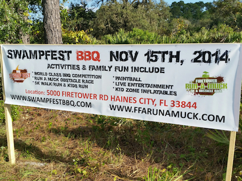 Swampfest is right around the corner! Wee-doggies!