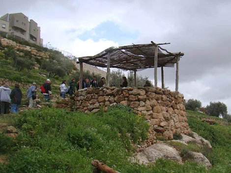 The structures at Nazareth Village, Nazareth, include a model of an agricultural migdal, qusoor, or “watchtower.” Our groups always enjoy this stop. Photo by Matt Wickham from a 2010 CCU Study Tour.