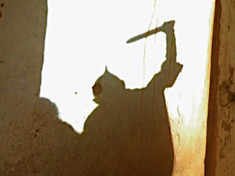 The slaughter of the rebels. Image from here .
