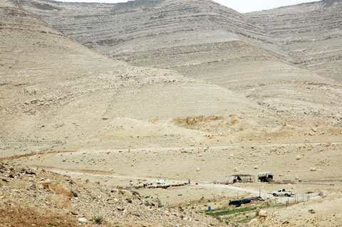 Road in the Wadi al-Hasa