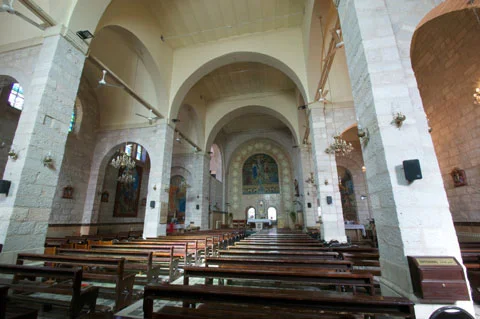 Church of John the Baptist, interior.