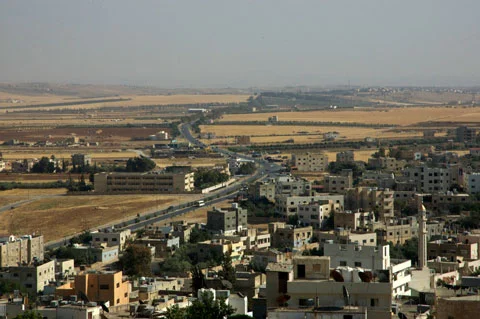 View to the south.