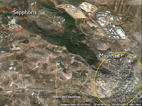 Map to the region. Two thumbs up for Google Earth.