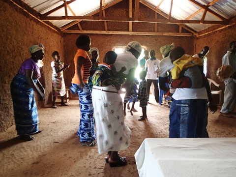 At every stop we are greeted by drumming, singing, dancing, and praying. It is dynamic!
