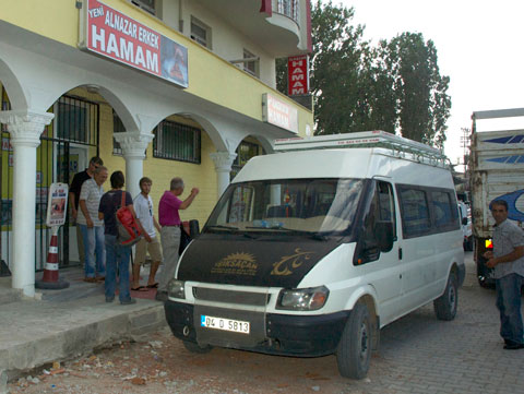 Parked on the Doğubeyazıt backstreet.