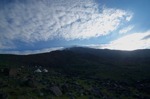 Summit above Low Camp.