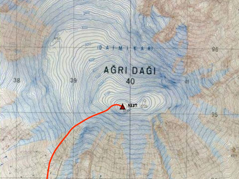 The summit route.