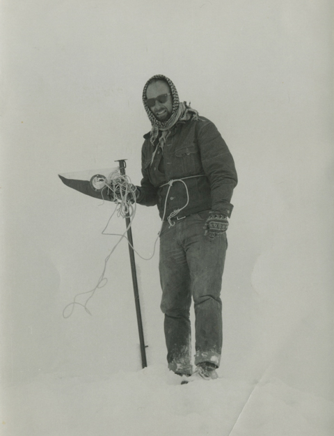 Patterson, the peg, the summit (From the Patterson Collection).