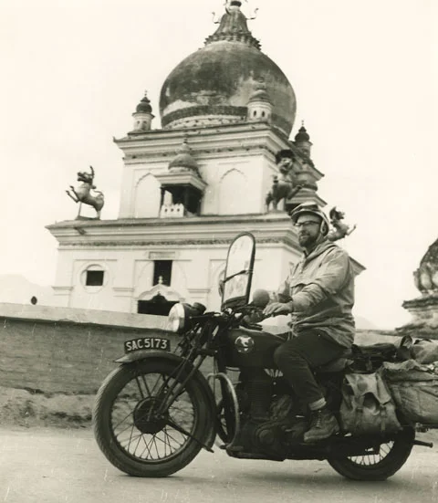 Patterson on “Ree.” She is smartly outfitted for international travel (From the Patterson Collection).