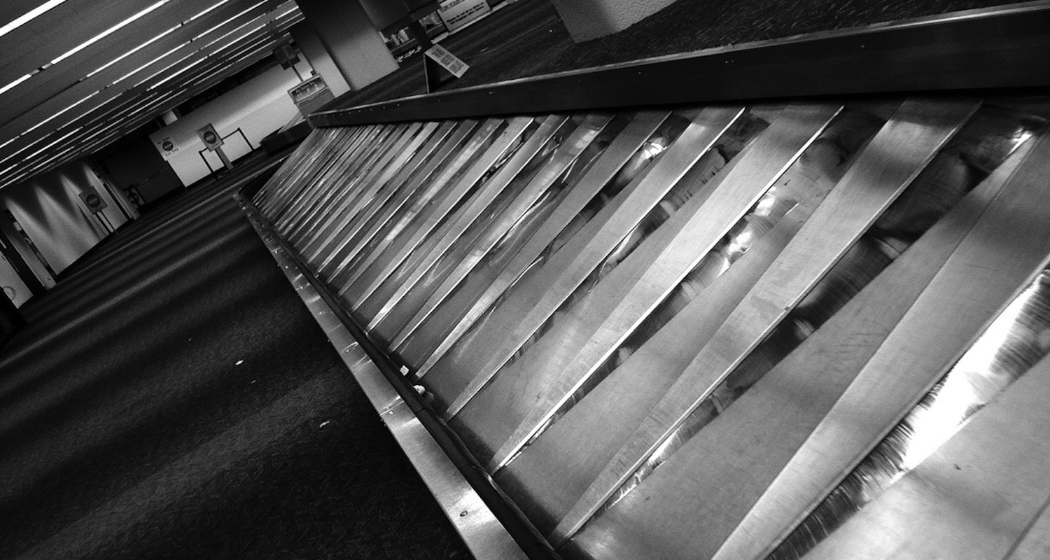 Empty carousel. Image from here .