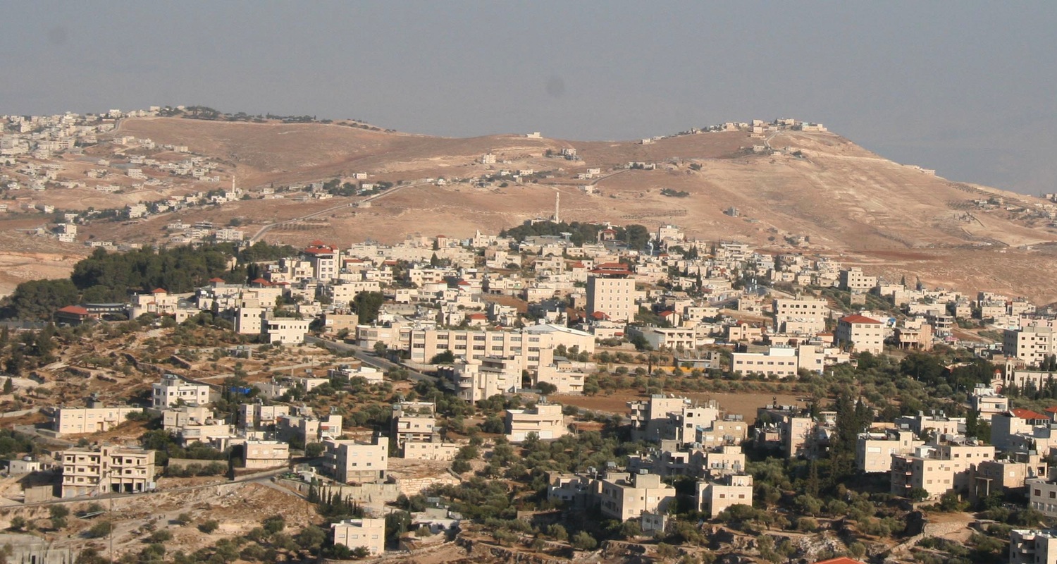 Panoramic view to Bayt Sahour. Image from here .