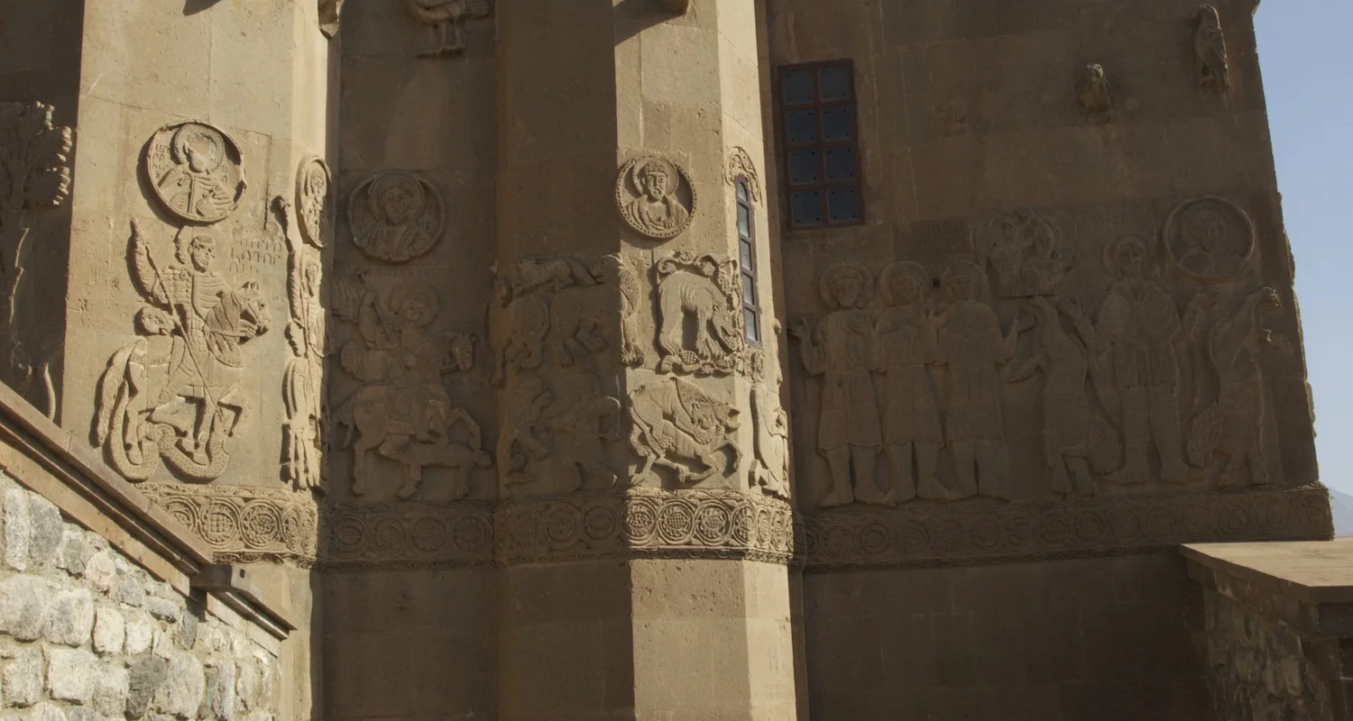 Panel after panel tell the Biblical-Armenian story.