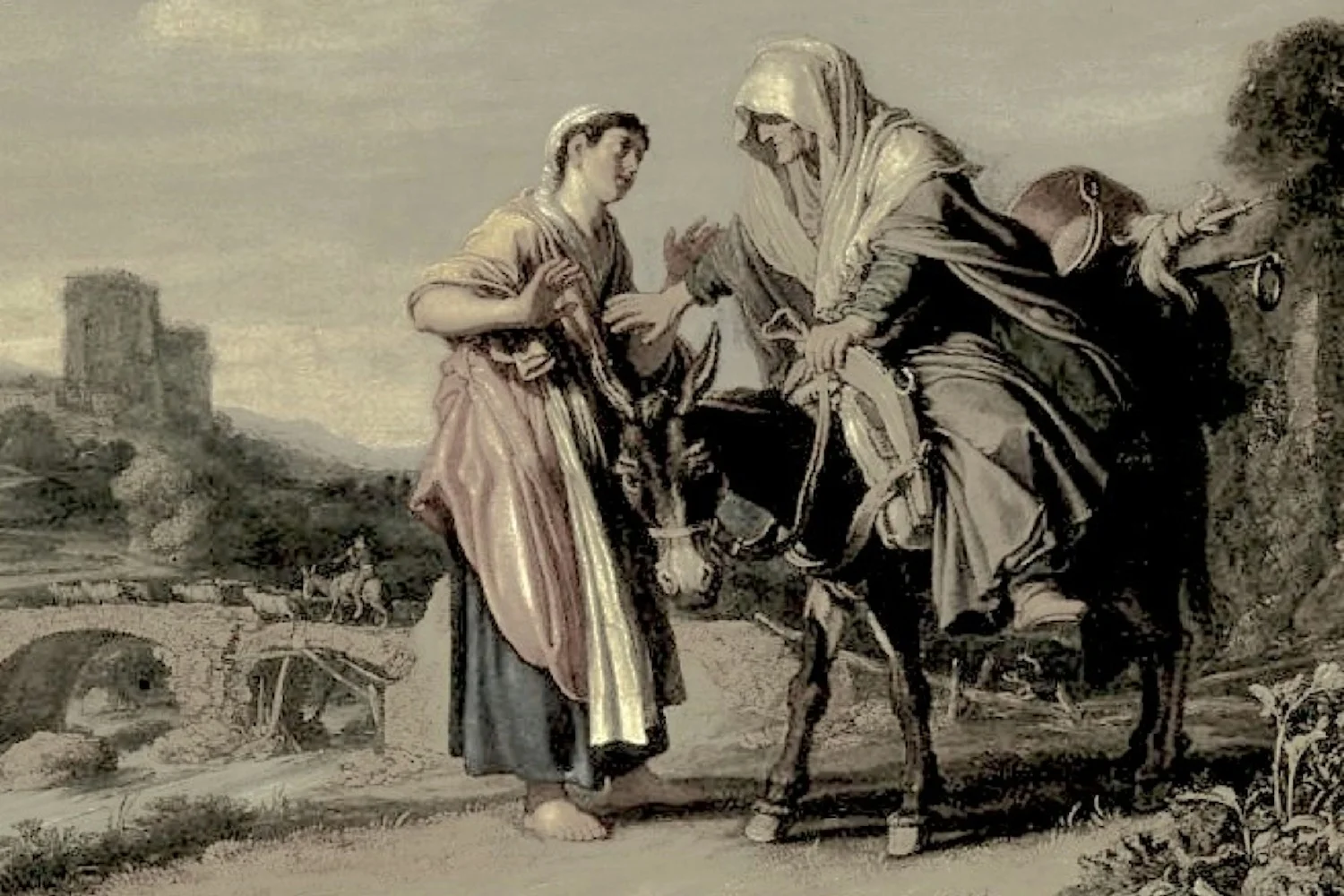 Pieter Lastman, “Ruth Declares her Loyalty to Naomi” (1614). Niedersächsisches Landesmuseum, Hannover. Image from here .