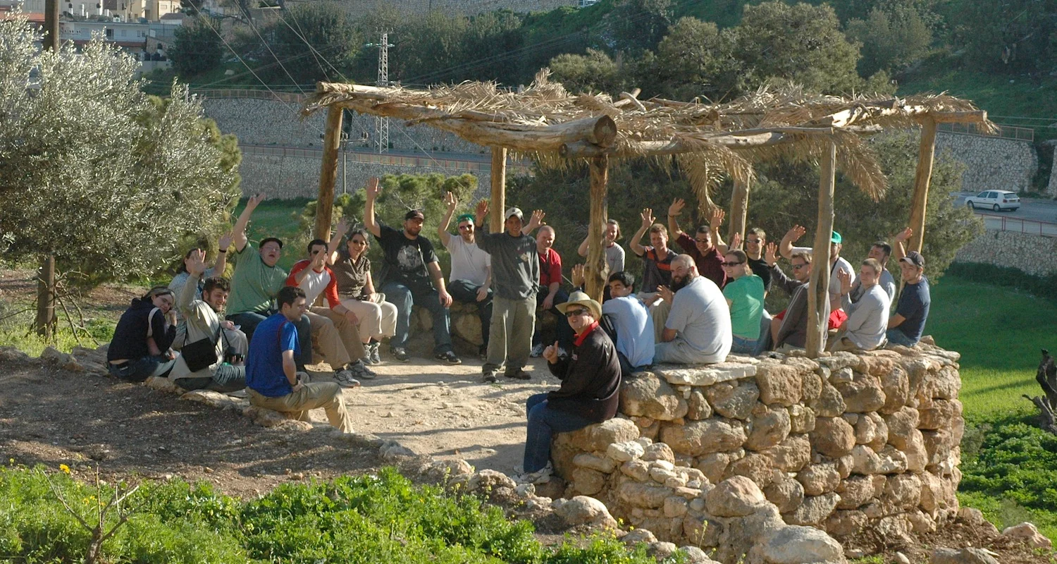 If you need to use the restroom, the group will certainly understand and be discreet. Nazareth Village, Israel-Palestine.