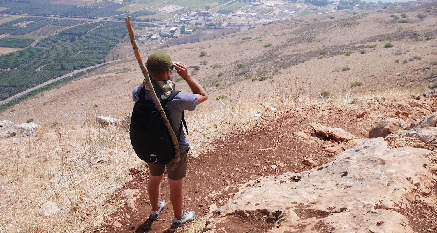 A walking stick works like a trekking pole, but can be hard to find.