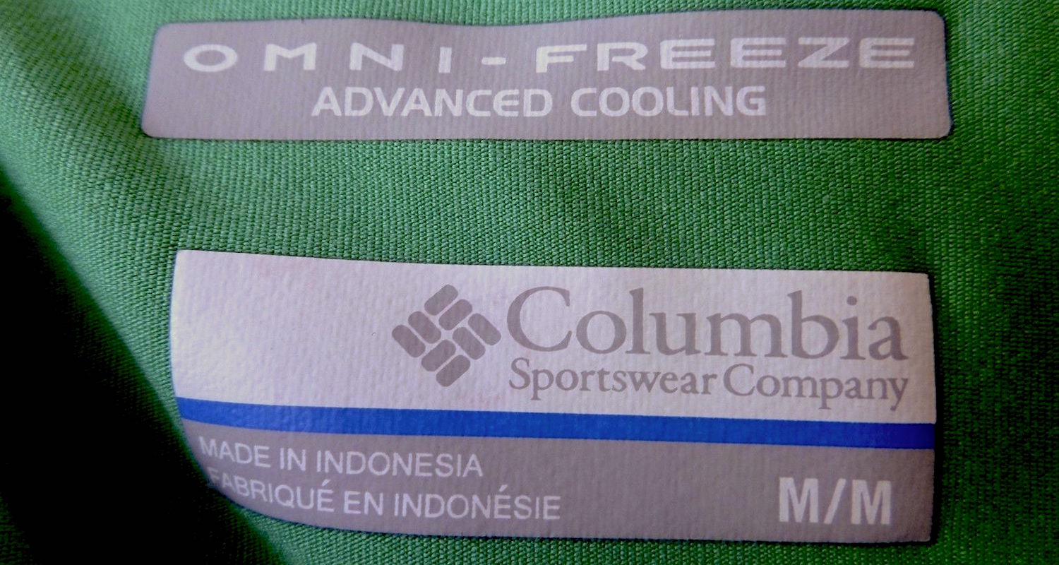 My favorite shirts these days say Omni Freeze Zero on the inside. Get the Omni-wicking feature too if a sweltering summer is in your future.