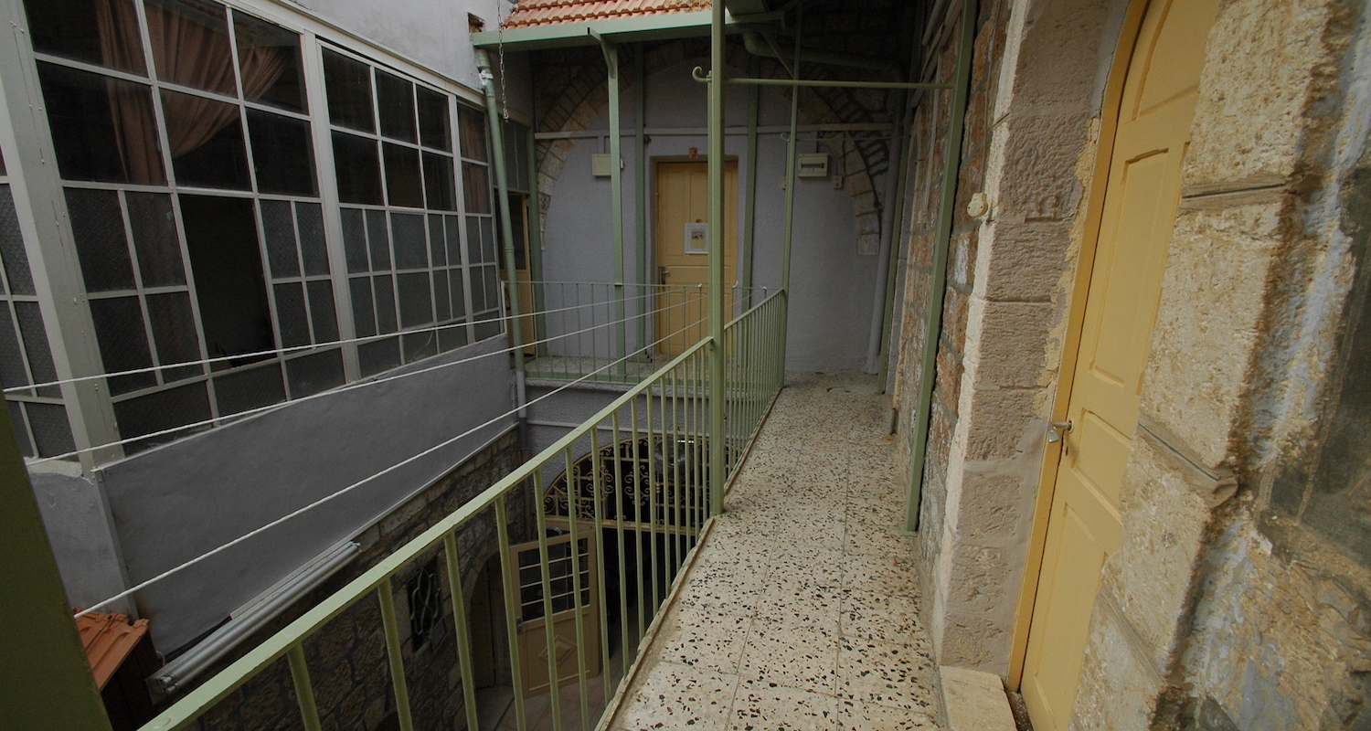 Second floor, St. Mark's Guesthouse (Old City, Jerusalem).