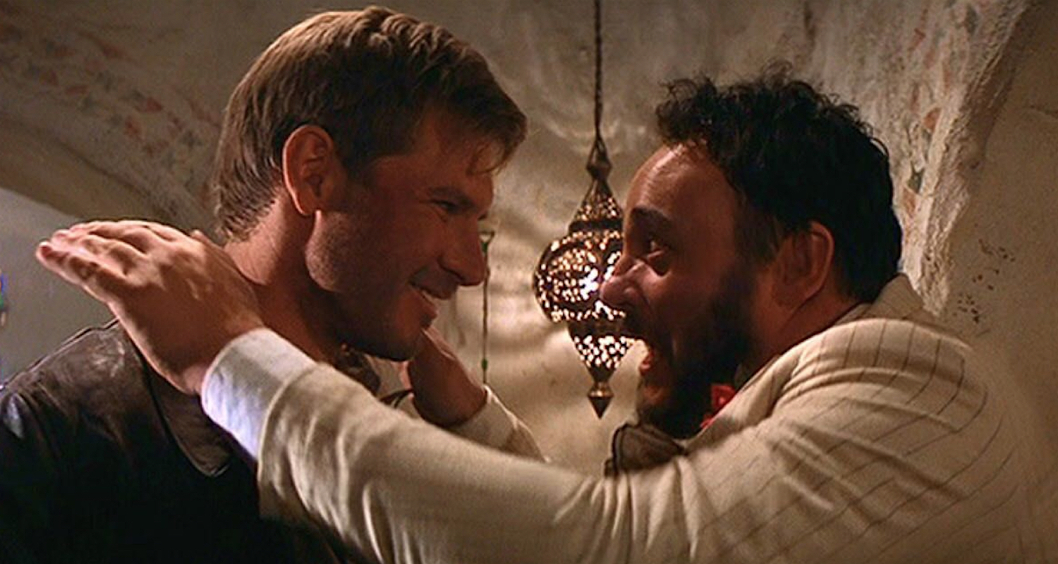 Famous duos: Indy an' Sallah, Mutt and Jeff, Kirk an' Spock, Bryce an’ me. Image from here.