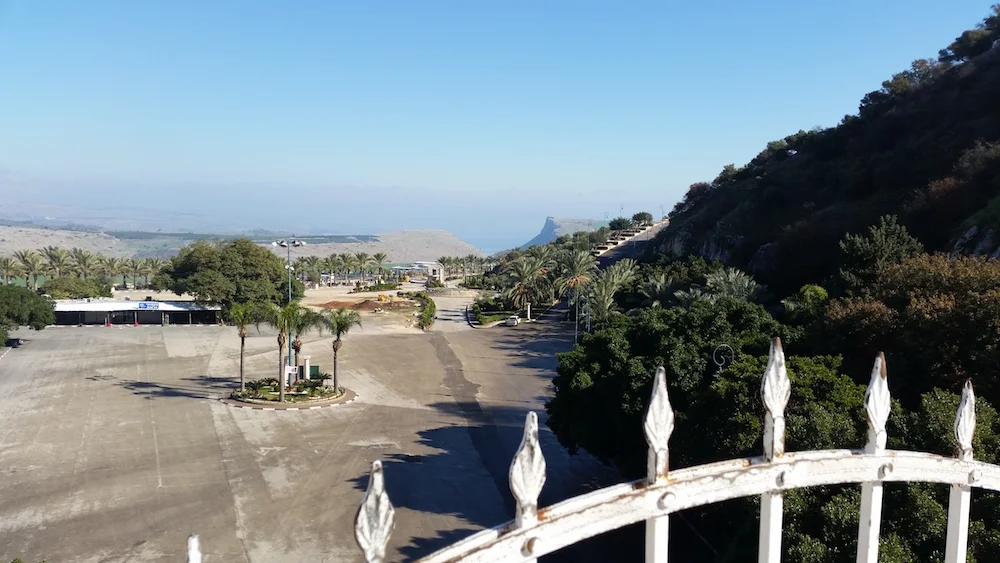 The view from the rooftop.