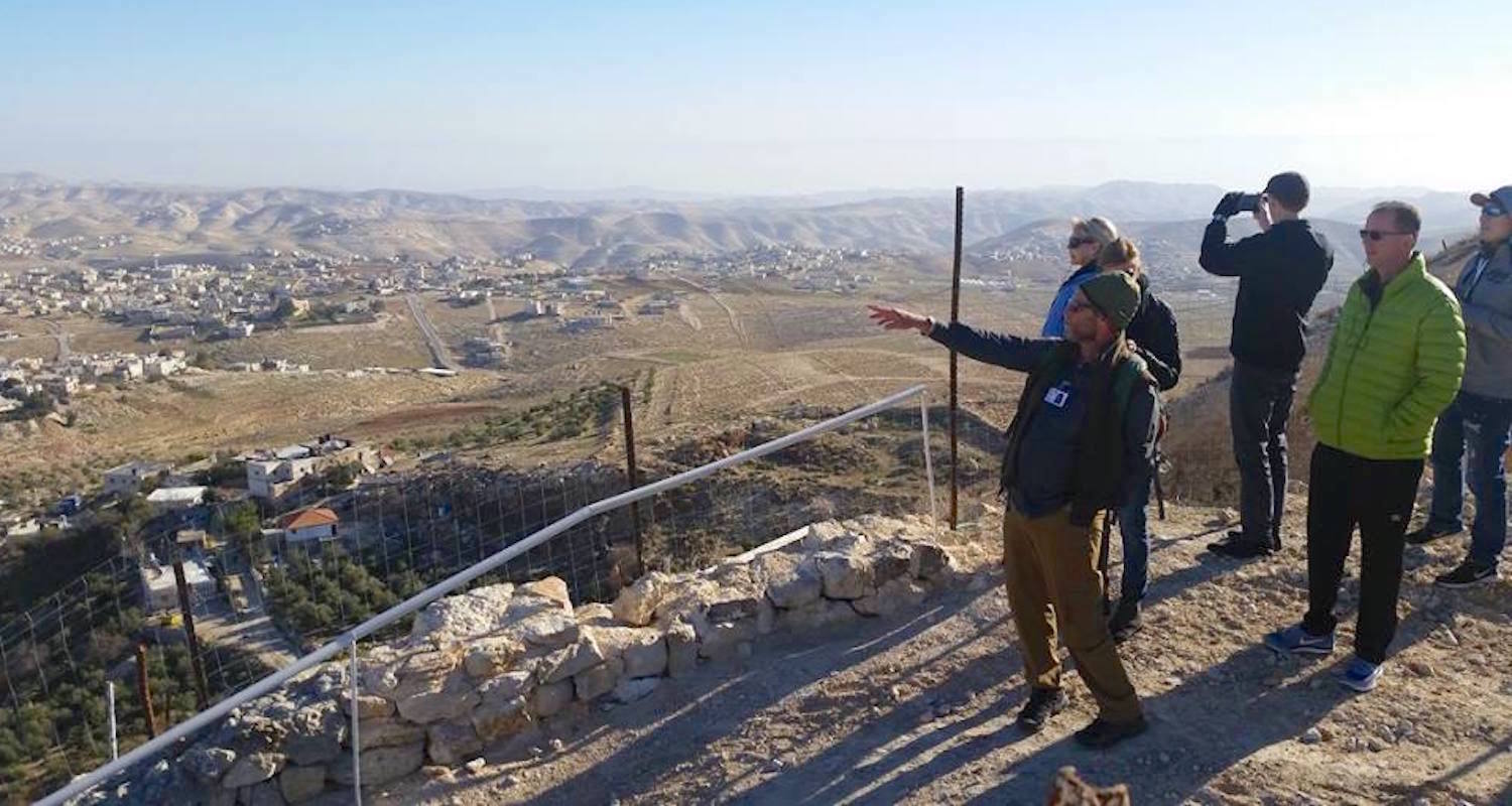 Taking in the view to Bethlehem. Image by Mike Kennedy.