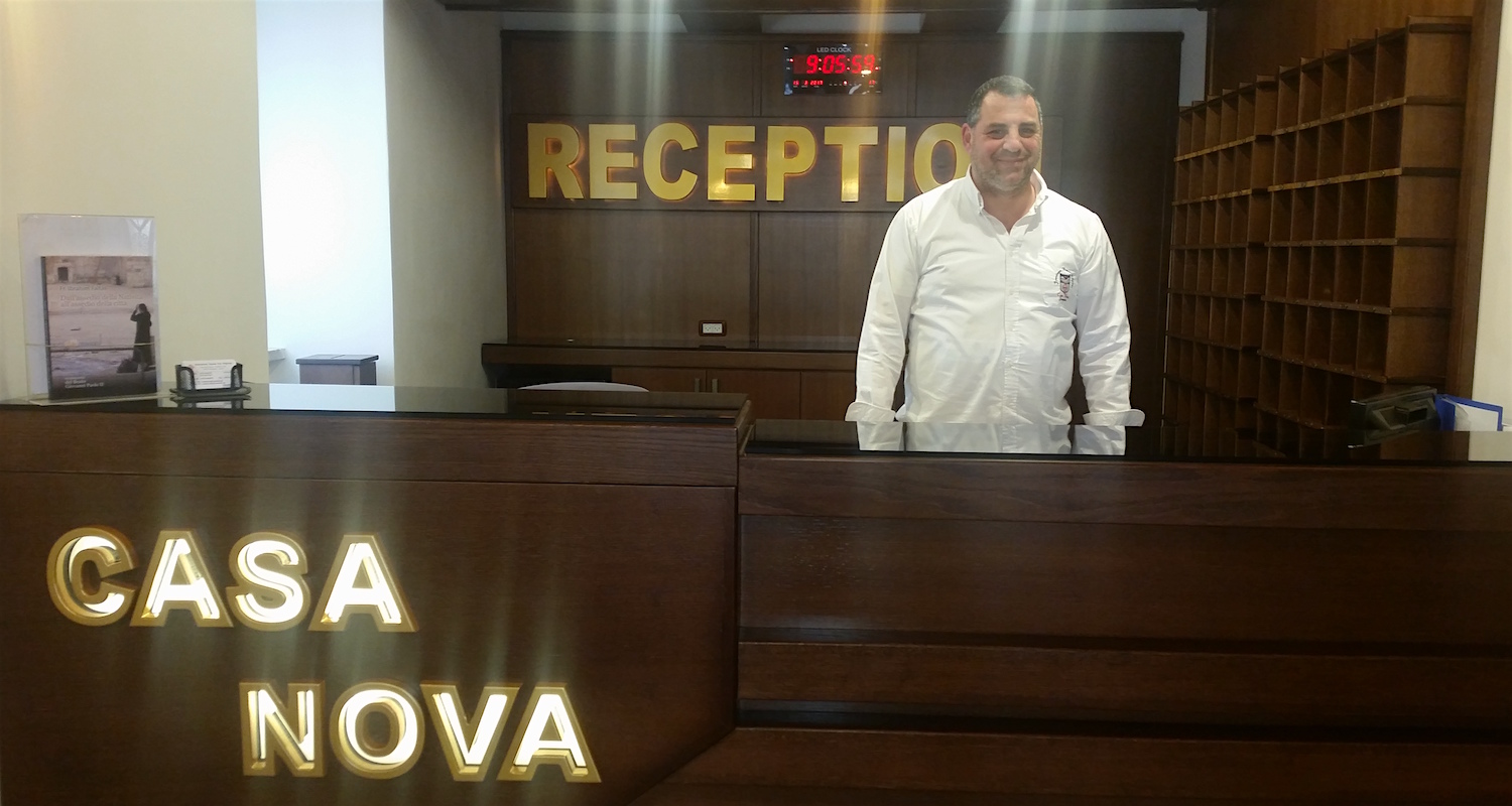 Mike, the ethereal receptionist.