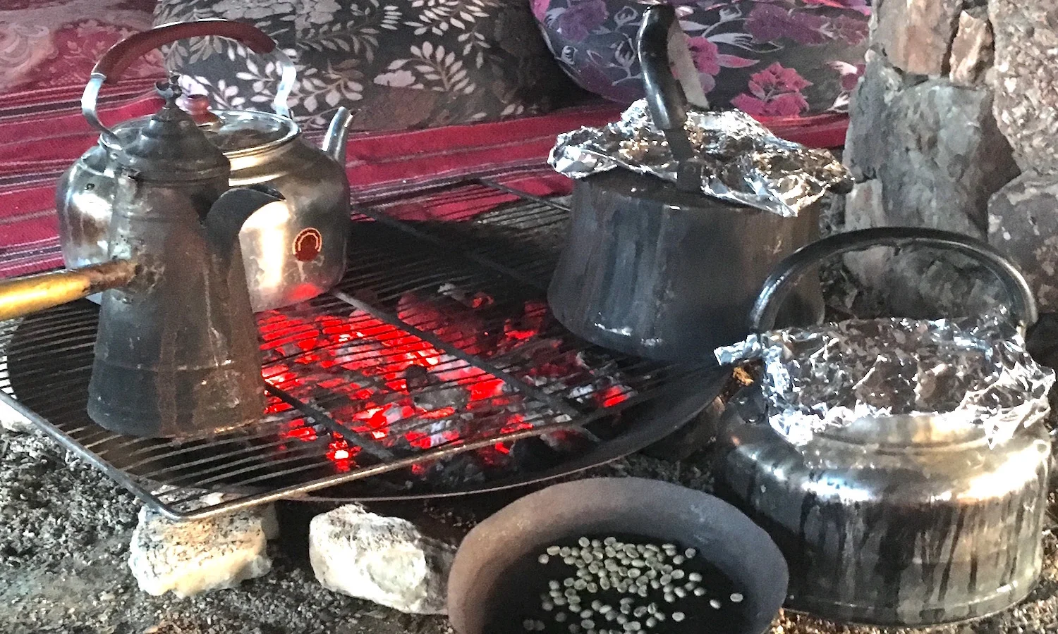 Desert hospitality.