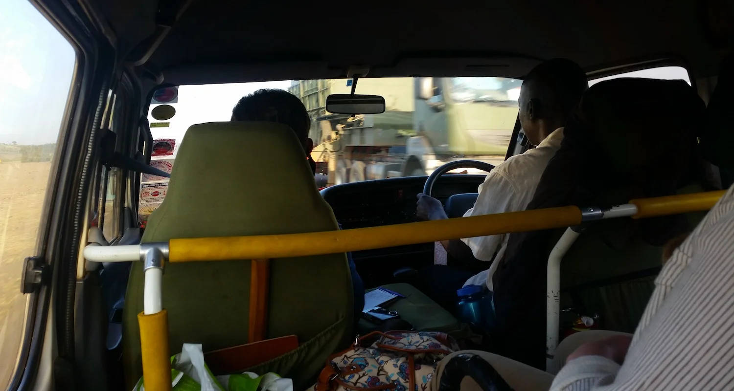 We threw our gear and ourselves into the truck.