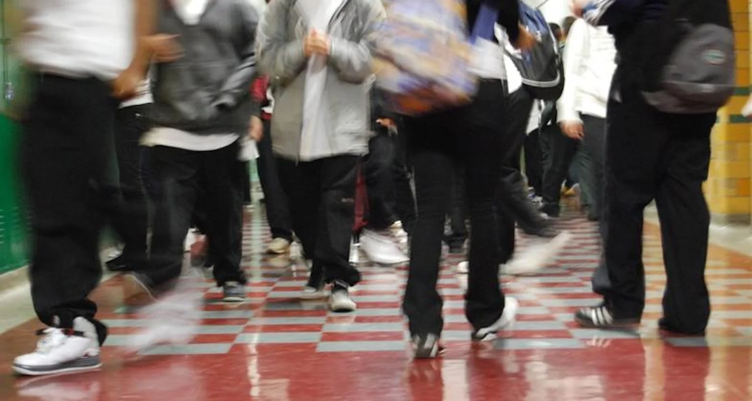 Remember the classic "heel trip" in the school hallway? Image from here (Accessed 7/10/2018).