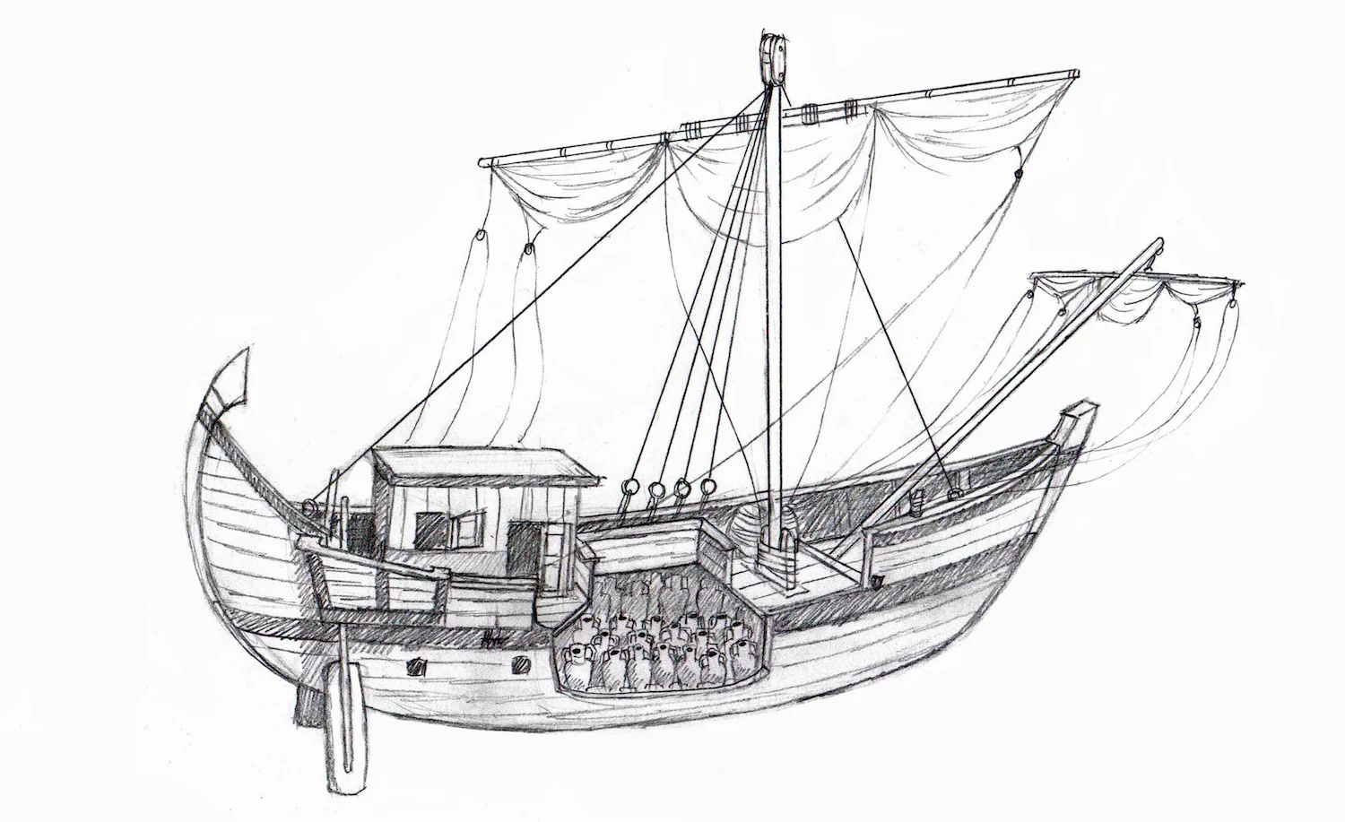 Roman trade ship. Image from here (accessed 7/19/2018).