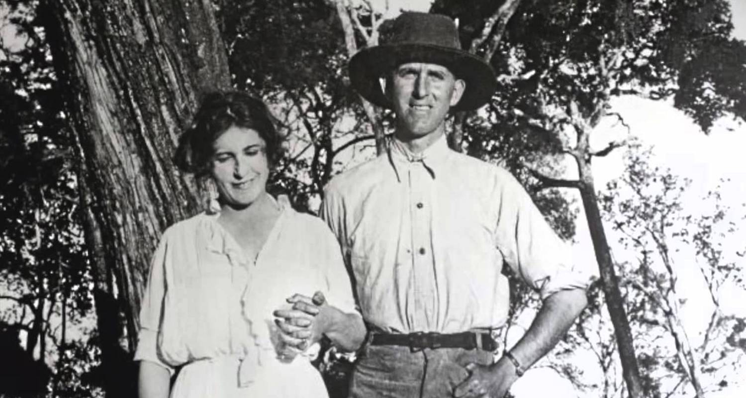 Karen Blixen and Denys Finch-Hatton. Image from here.