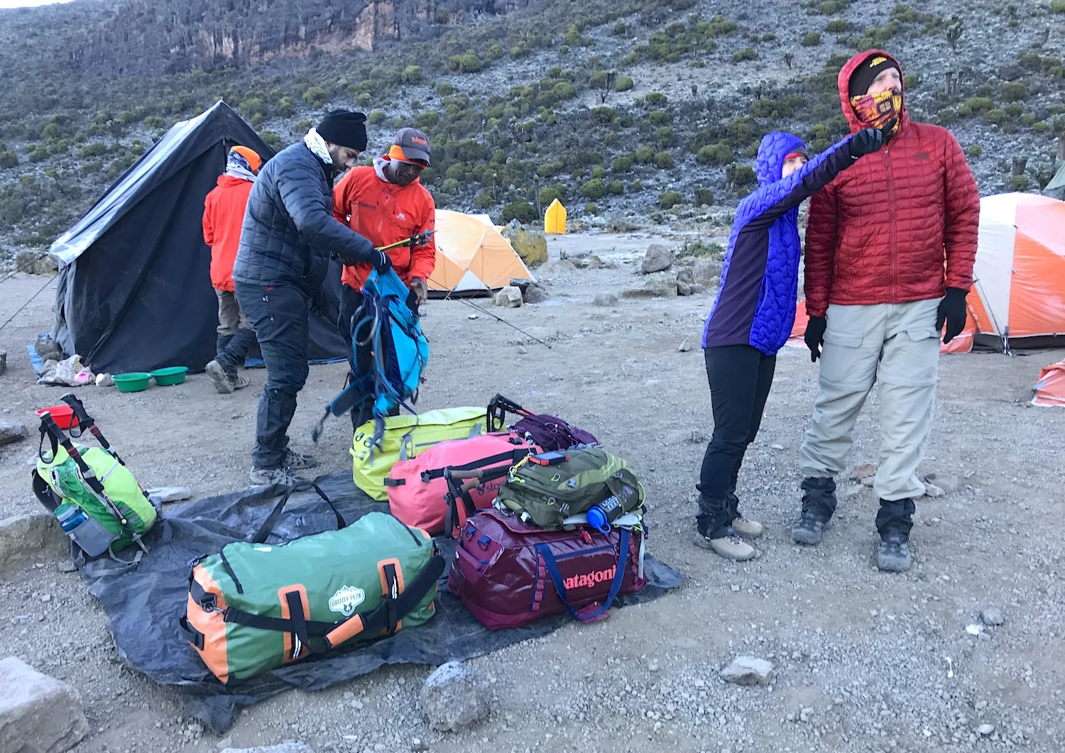 Packing up Barranco Camp 1.jpg