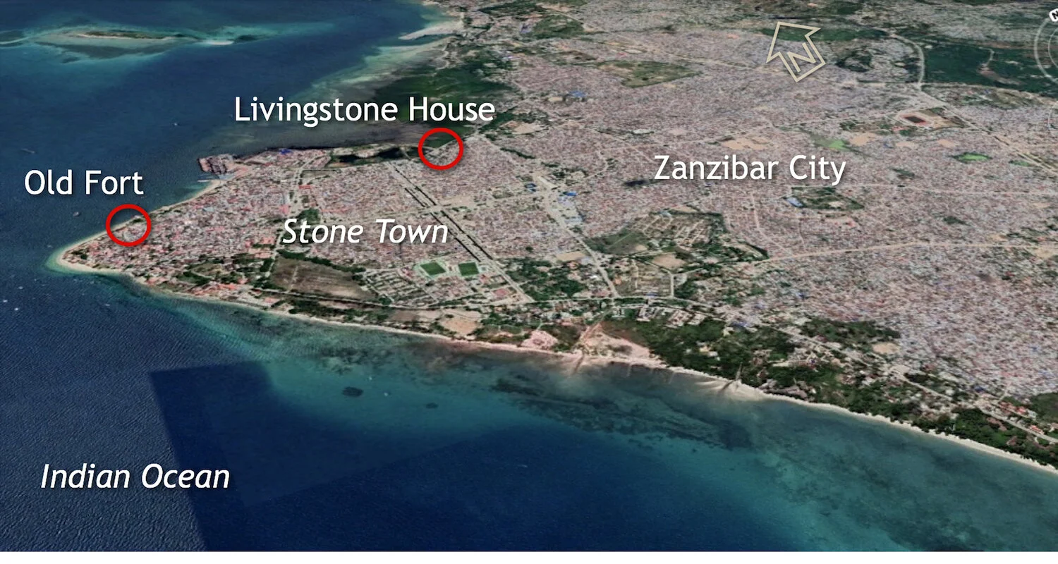Zanzibar City is the tip of the spear pointing toward the heart of Africa.