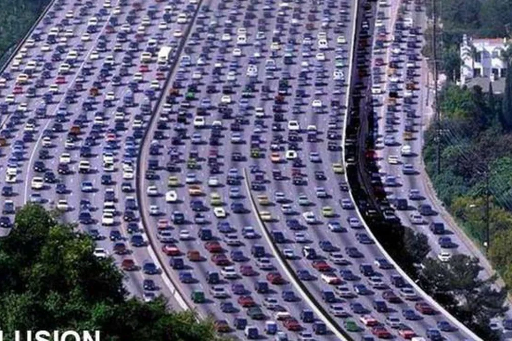 Typical Traffic on I-20