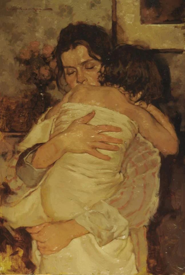 “In Mommies Arms” by Joseph Lorusso