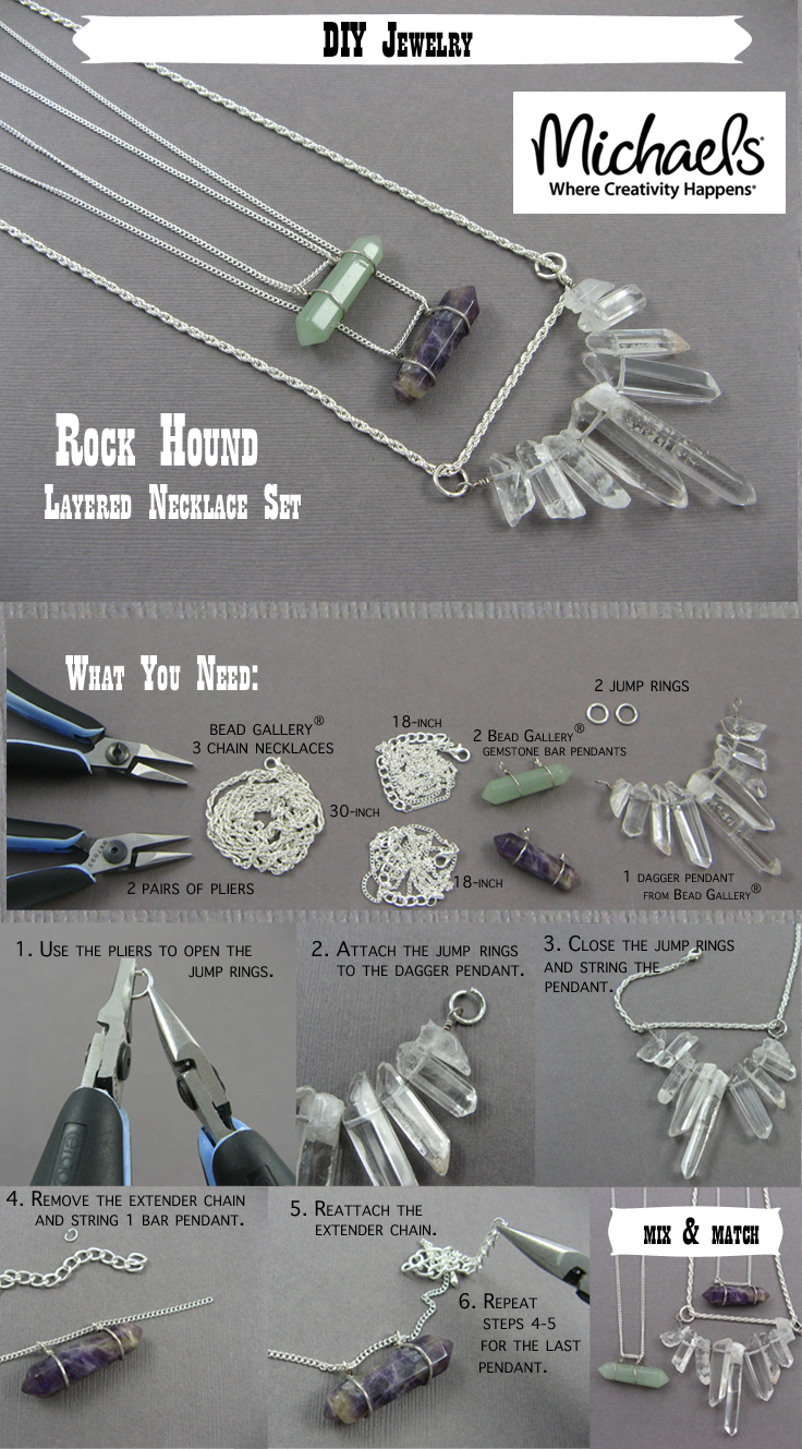 Rock Hound Layered Necklace Set