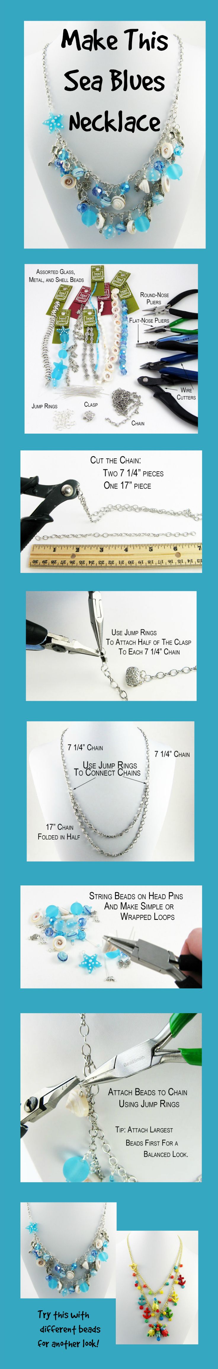Sea Blues Necklace