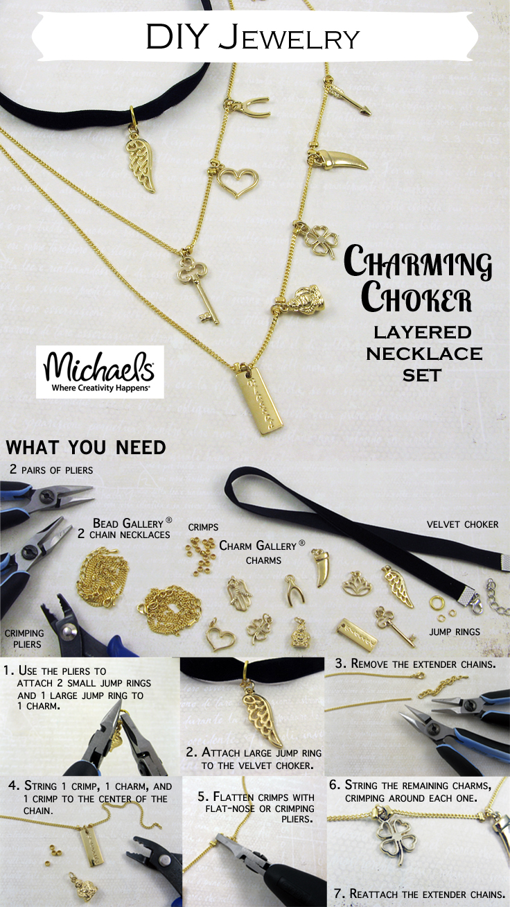 Charming Choker Layered Necklace Set