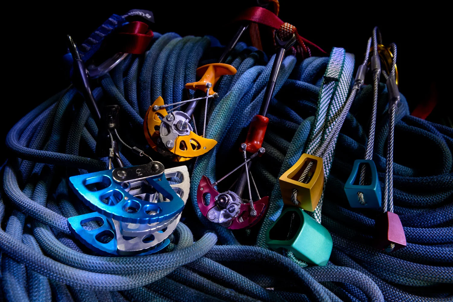 Nikon D800, multiple seconds, on a tripod, lit with a pen light