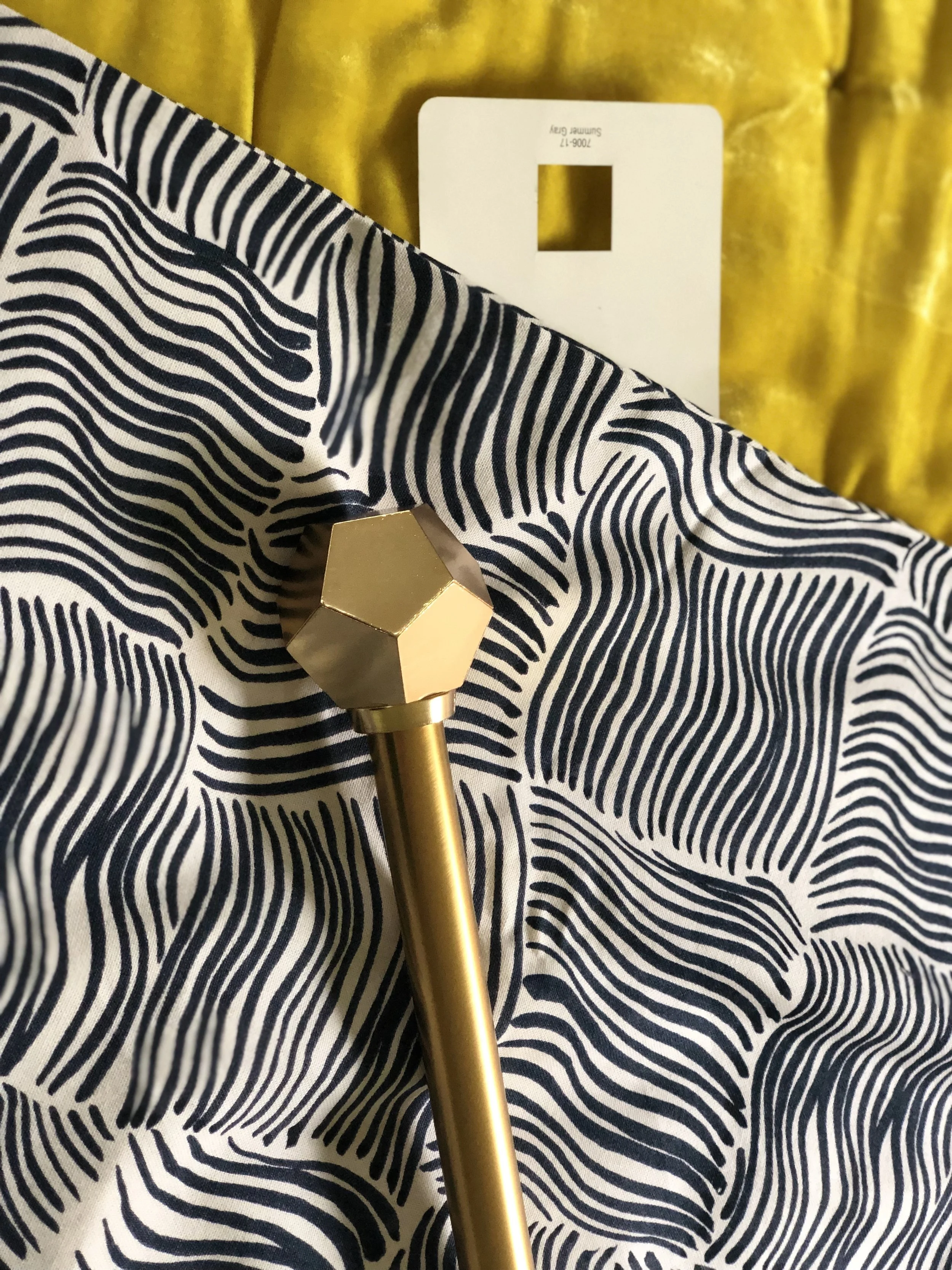 Navy and Gold with a touch of grey