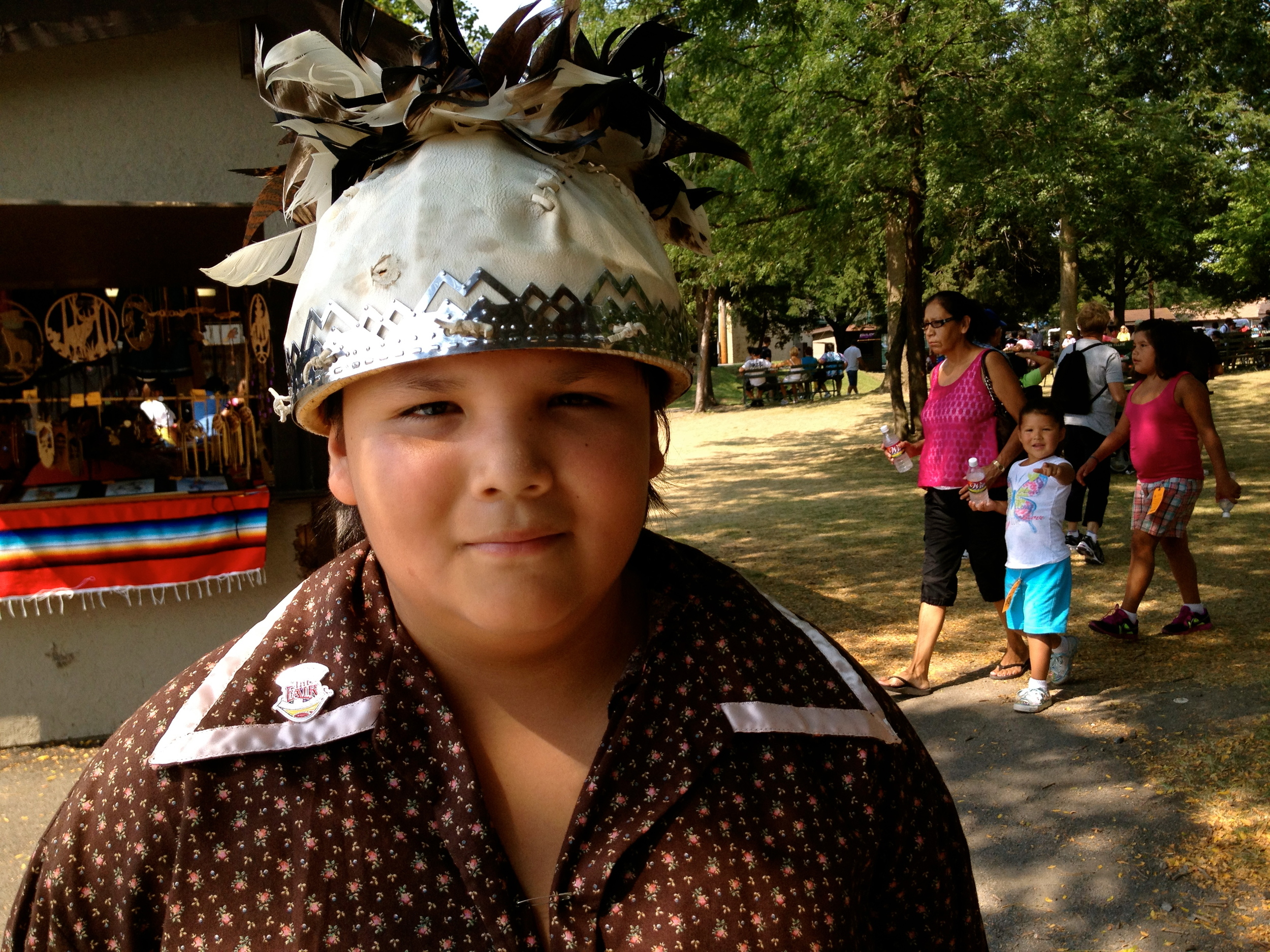 Grandpa's headdress