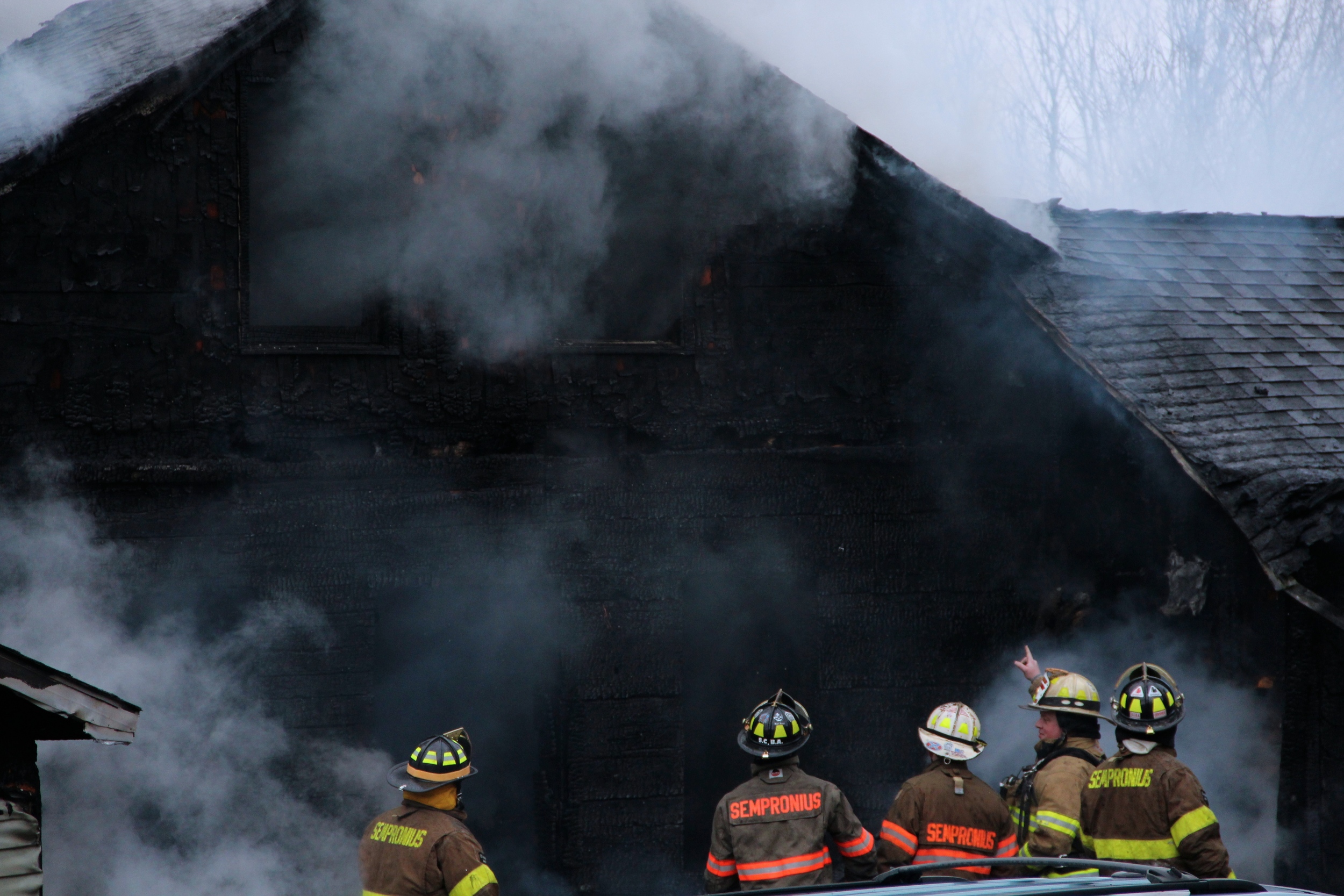 Moravia house fire