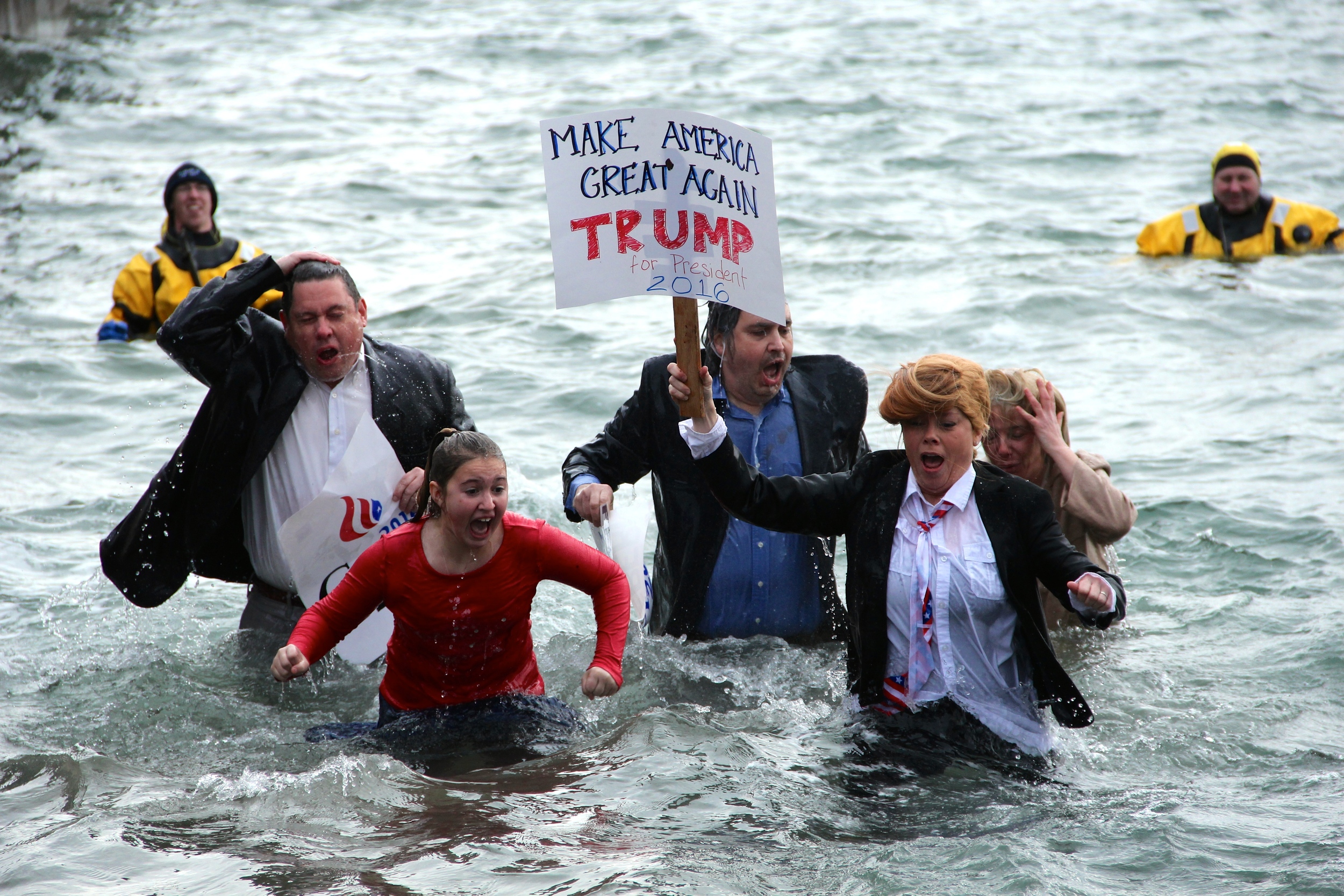 Polar Plunge Presidential Candidates