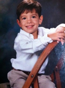 Christian as a young boy.