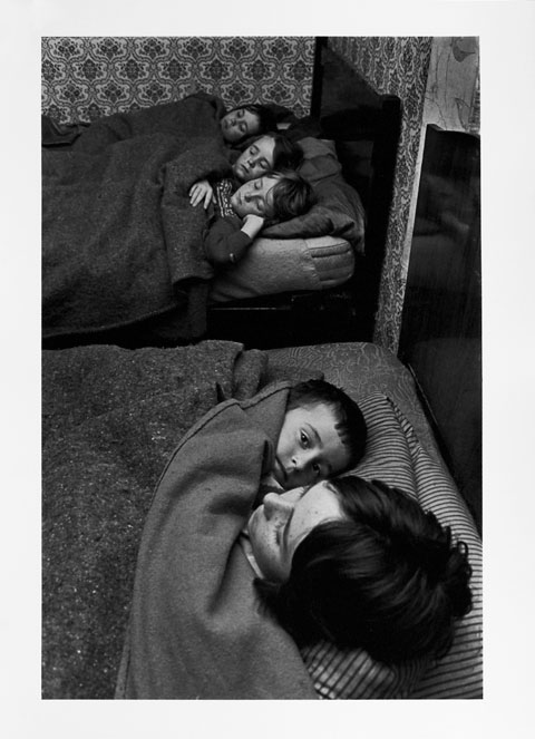 NORTHERN IRELAND. Belfast. Catholic over crowding. 1978.