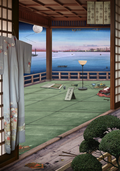 Tokyo Story 4 Interior (after Hiroshige)